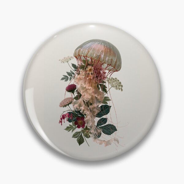 Item preview, Floral Jellyfish Garden designed and sold by Helenaphotoart.