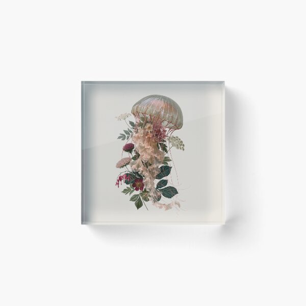 Item preview, Floral Jellyfish Garden designed and sold by Helenaphotoart.