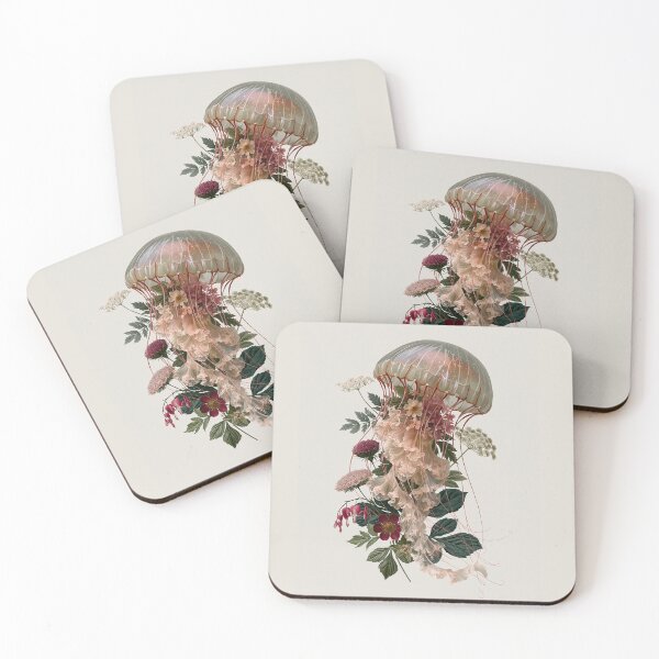 Item preview, Floral Jellyfish Garden designed and sold by Helenaphotoart.