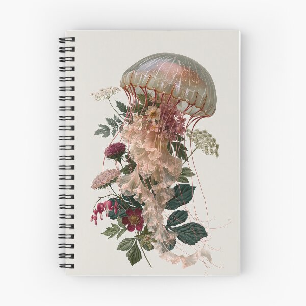 Item preview, Floral Jellyfish Garden designed and sold by Helenaphotoart.