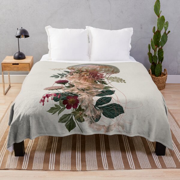 Item preview, Floral Jellyfish Garden designed and sold by Helenaphotoart.
