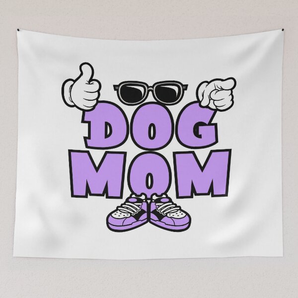 Item preview, DOG MOM - PETS Graffiti Character Bold Popart designed and sold by NFTWords.
