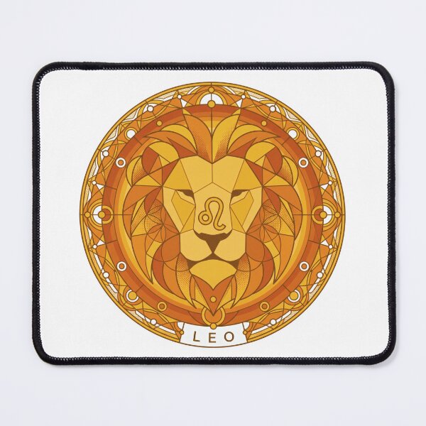 Item preview, Leo Zodiac Sacred Geometry Mandala Modern Astrology Design designed and sold by Osmose-Studio ⭐⭐⭐⭐⭐.