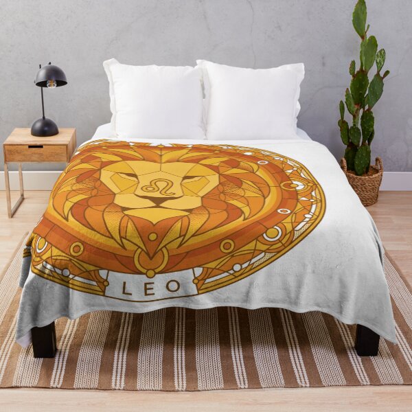 Item preview, Leo Zodiac Sacred Geometry Mandala Modern Astrology Design designed and sold by Osmose-Studio ⭐⭐⭐⭐⭐.