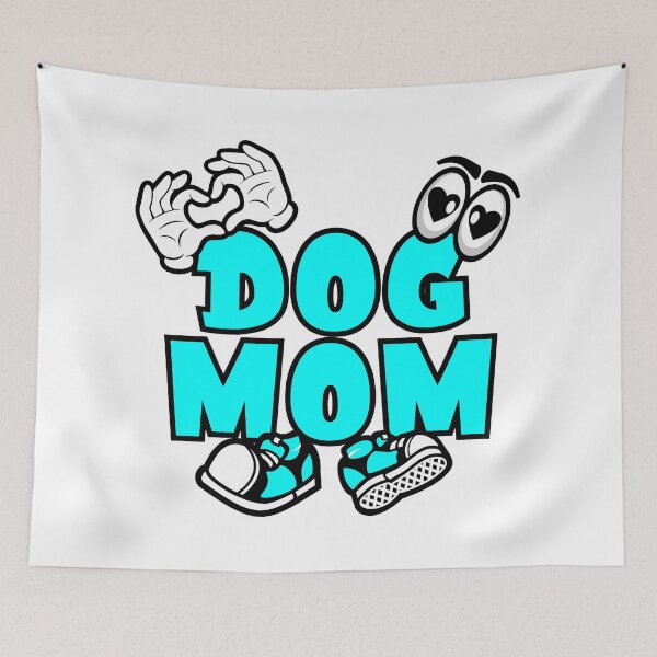 Item preview, DOG MOM - PETS Comic Character Bold Urban designed and sold by NFTWords.