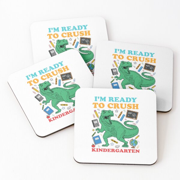 Item preview, I'm Ready To Crush Kindergarten T-Rex Dinosaur designed and sold by Vision Crafted.