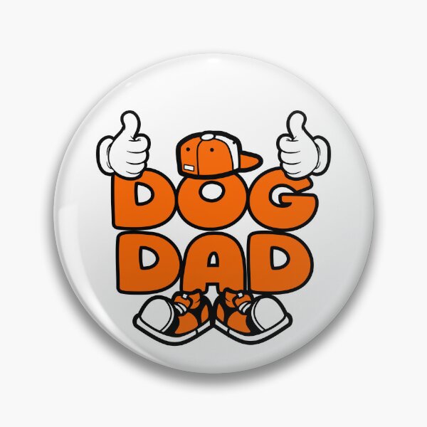 Item preview, DOG DAD - PETS Street Lettering Cartoon Character  designed and sold by NFTWords.