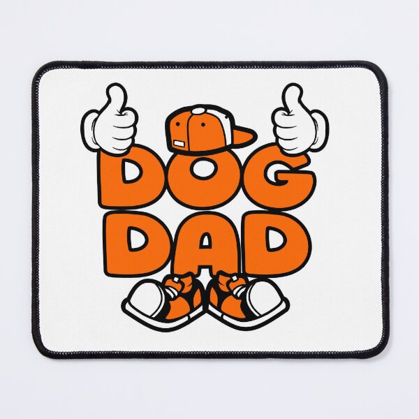 Item preview, DOG DAD - PETS Street Lettering Cartoon Character  designed and sold by NFTWords.