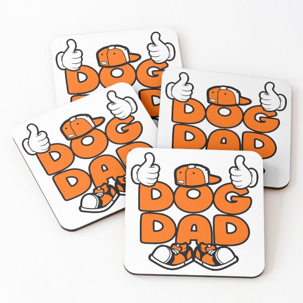 Item preview, DOG DAD - PETS Street Lettering Cartoon Character  designed and sold by NFTWords.