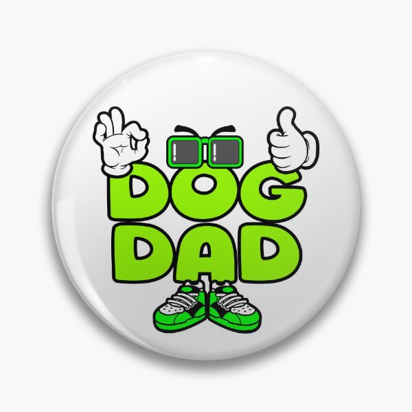 Item preview, DOG DAD - PETS Design Character Bold Retro designed and sold by NFTWords.