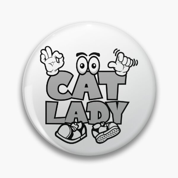 Item preview, CAT LADY - PETS Graffitti Character Bold Retro designed and sold by NFTWords.