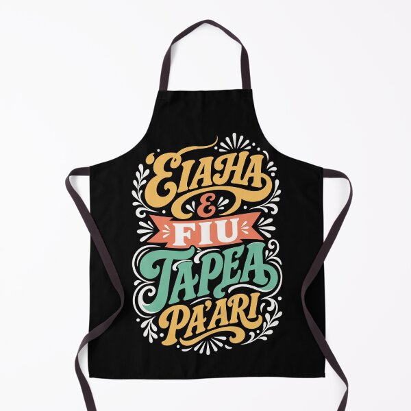 Item preview, Tahitian Quote – Eiaha e Fiu, Tapea Pa'ari – Retro Tahiti Typography designed and sold by Tahitifaifai.