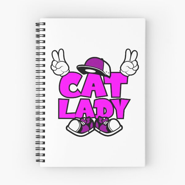 Item preview, CAT LADY - PETS Lettering Comic Words Funny  designed and sold by NFTWords.
