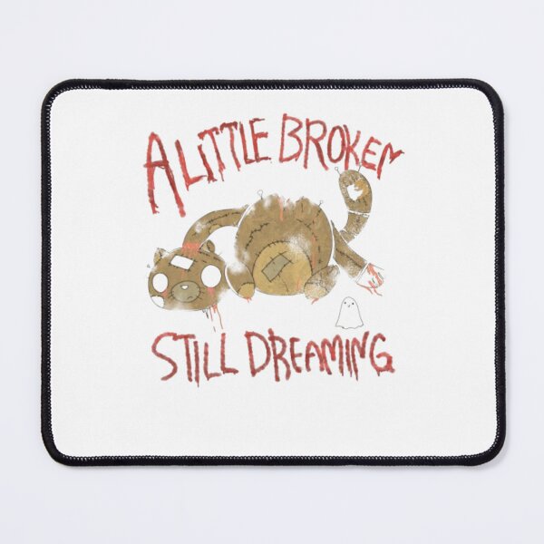 Item preview, A Little Broken Still Dreaming | Sad Cute Goth Cat Plushie designed and sold by Leandro Vieira.