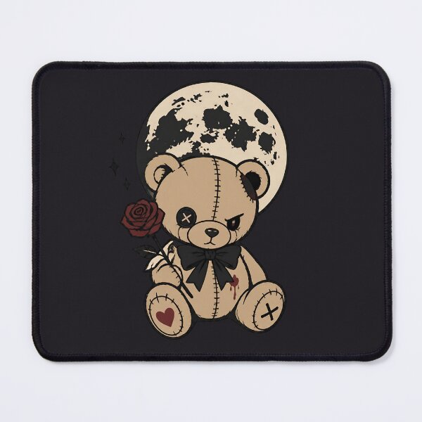 Item preview, Cute Gothic Teddy Bear  designed and sold by MusesWhispers.