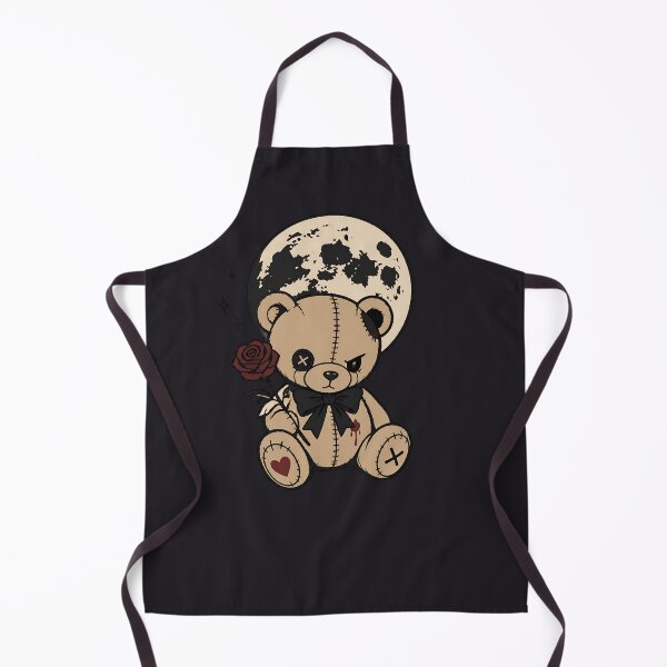 Item preview, Cute Gothic Teddy Bear designed and sold by MusesWhispers.