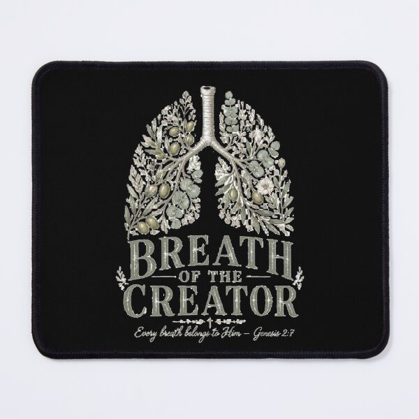 Item preview, Breath of the Creator Christian Lungs Faith Design designed and sold by Illustrated Faith.