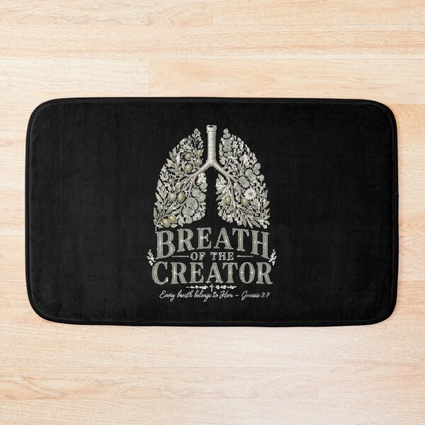 Item preview, Breath of the Creator Christian Lungs Faith Design designed and sold by Illustrated Faith.