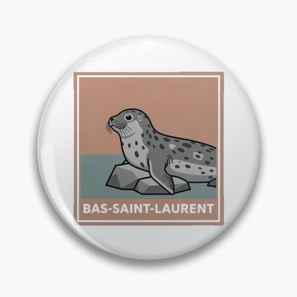 Item preview, Harbour seal Bas-Saint-Laurent  designed and sold by Sparking Synapses.