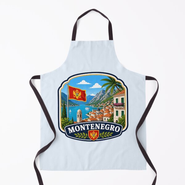 Item preview, Montenegro - Adriatic Coast Bay of Kotor designed and sold by Myra365Art.