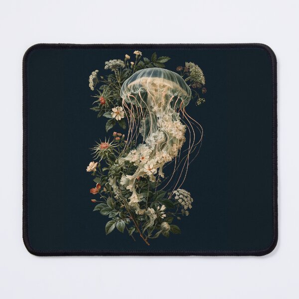 Item preview, Midnight Botanical Jellyfish designed and sold by Helenaphotoart.