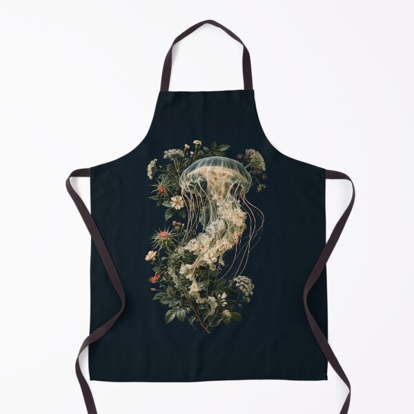 Item preview, Midnight Botanical Jellyfish designed and sold by Helenaphotoart.