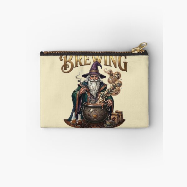 Item preview, Wizard Brewing Coffee Magical Potion Art designed and sold by Northern Glow Art.