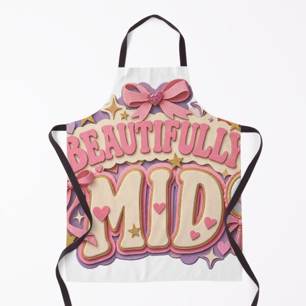 Item preview, Beautifully Mid Papercraft Cute Typography with Mirror designed and sold by Promoffy.