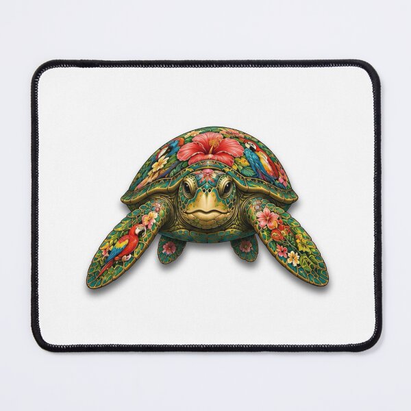 Item preview, Tropical Turtle | Ocean Summer Paradise Art Collection designed and sold by Zaru Art Studio.