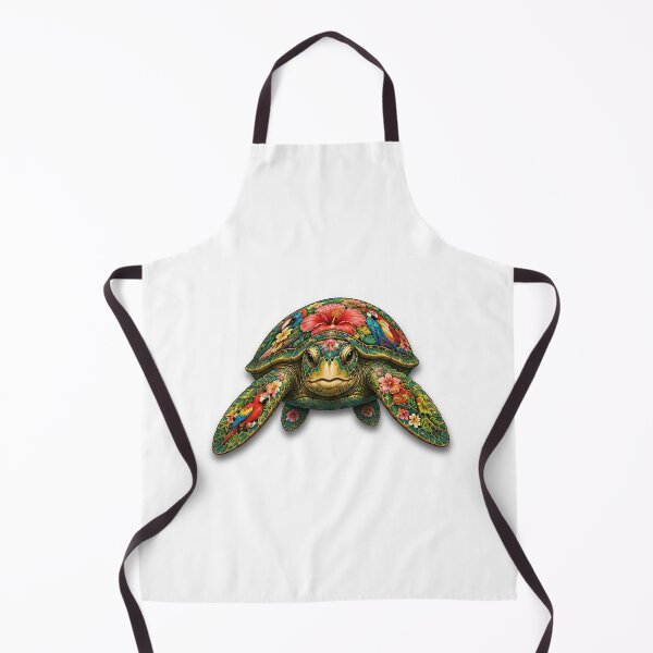 Item preview, Tropical Turtle | Ocean Summer Paradise Art Collection designed and sold by Zaru Art Studio.