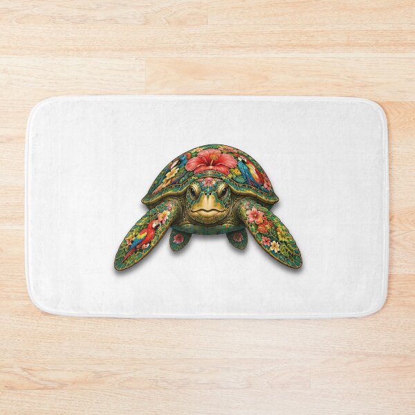 Item preview, Tropical Turtle | Ocean Summer Paradise Art Collection designed and sold by Zaru Art Studio.