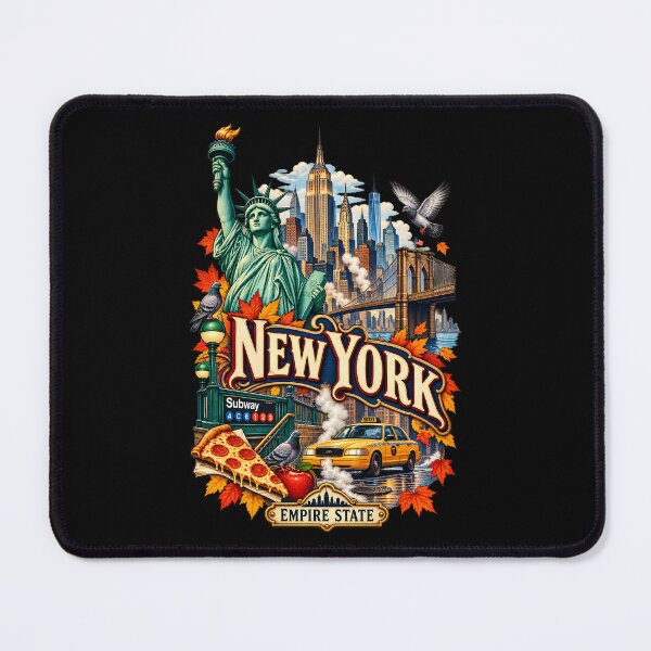 Item preview, Vintage New York Tattoo Style Empire State Illustration Graphic designed and sold by CG Studio.
