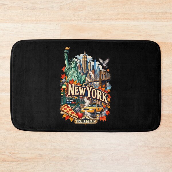 Item preview, Vintage New York Tattoo Style Empire State Illustration Graphic designed and sold by CG Studio.
