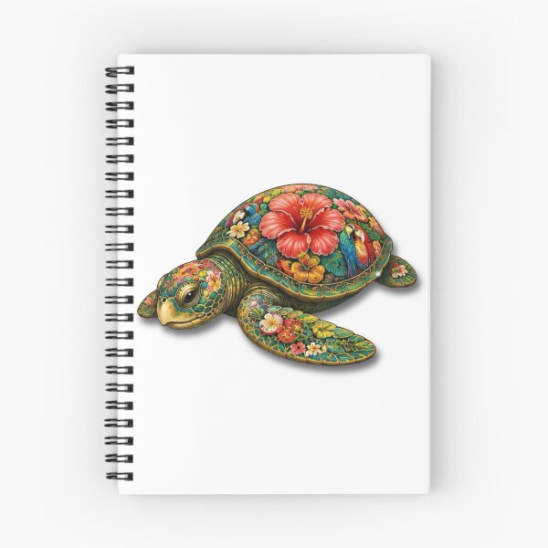 Item preview, Resting Tropical Sea Turtle | Ocean Summer Paradise Art Collection designed and sold by Zaru Art Studio.