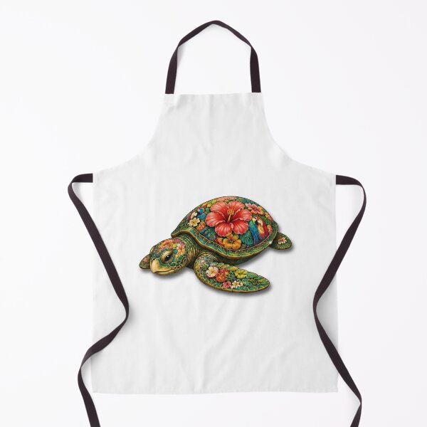 Item preview, Resting Tropical Sea Turtle | Ocean Summer Paradise Art Collection designed and sold by Zaru Art Studio.