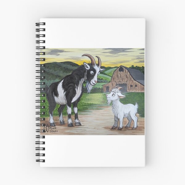 Item preview, Papa Billy Goat teaches CRISCO a lesson  designed and sold by Matt Starr Fine Art .