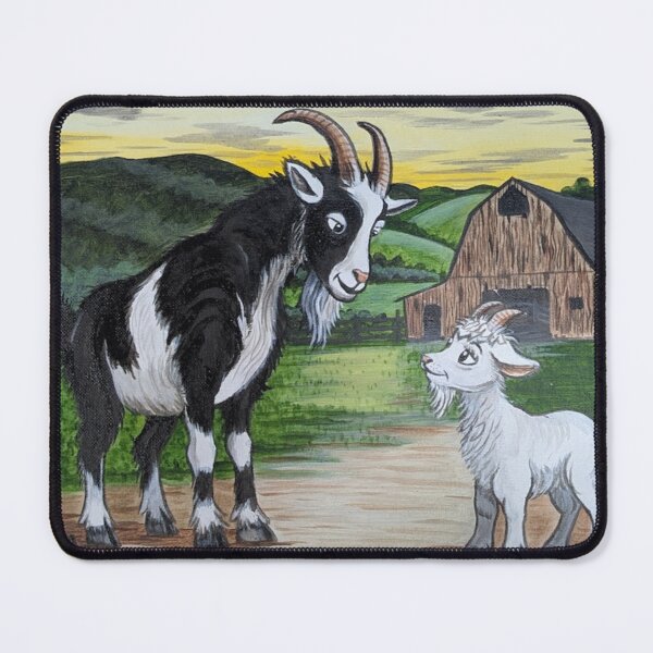 Item preview, Papa Billy Goat teaches CRISCO a lesson designed and sold by Matt Starr Fine Art .