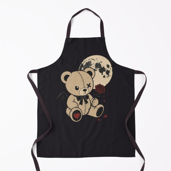 Item preview, Cute Gothic Teddy Bear designed and sold by MusesWhispers.