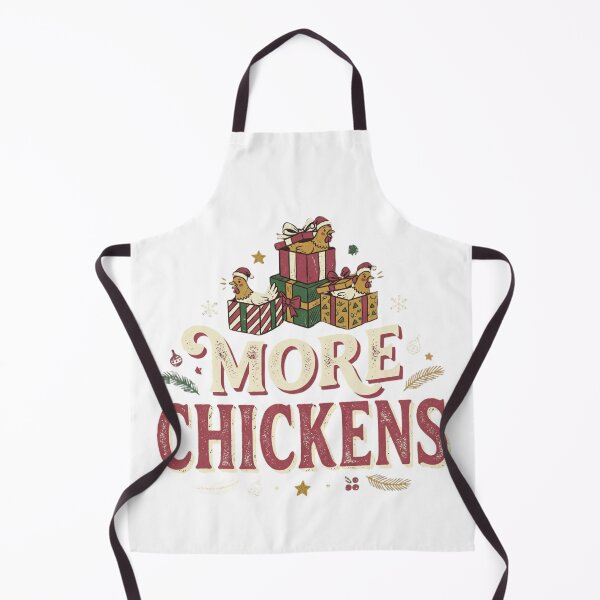 Item preview, More Chickens Christmas Gift Box Santa Hat Hens Funny Poultry Farmer designed and sold by raedattia.