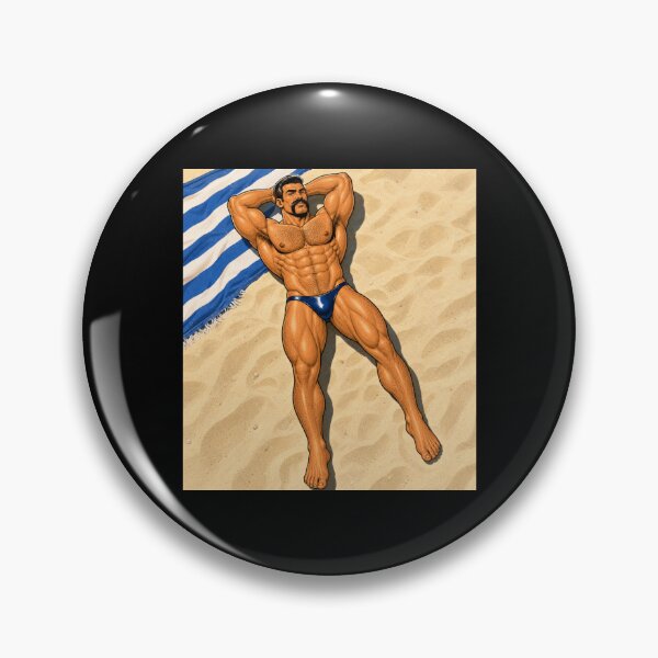 Item preview, Leather Daddy Summer Beach designed and sold by BearLoveDesign.