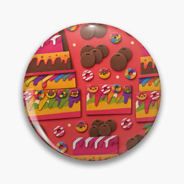 Item preview, Cute Tropical Chocolate Cake Donut Pattern Illustration designed and sold by Suha Design Studio.