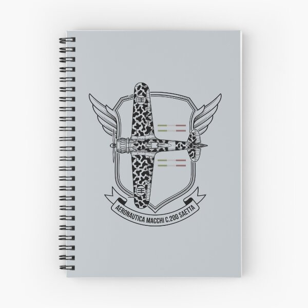 Item preview, Aeronautica Macchi C.200 Saetta Winged Crest WW2 Fighter Art designed and sold by KiwiRider.