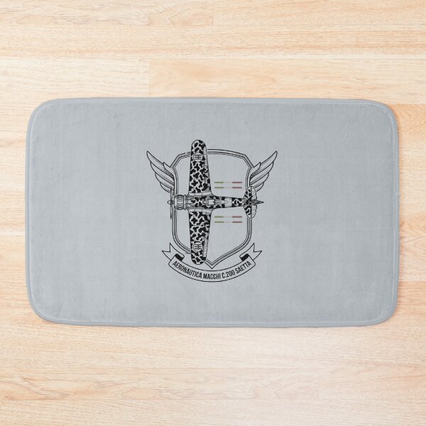 Item preview, Aeronautica Macchi C.200 Saetta Winged Crest WW2 Fighter Art designed and sold by KiwiRider.