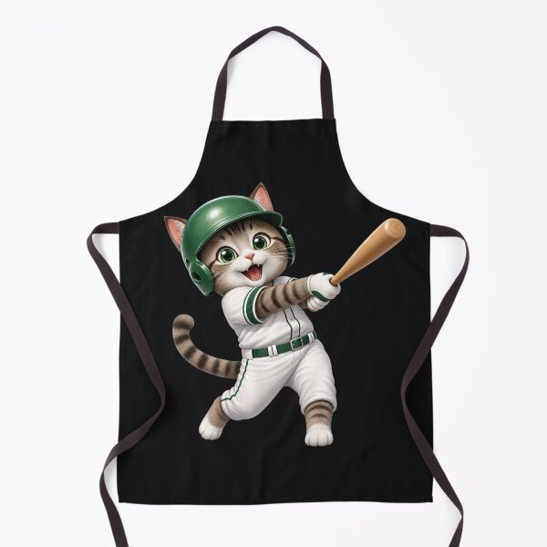 Item preview, Copy of Funny Baseball Cat – Cute Kitten Gift designed and sold by Wenvilgrace.