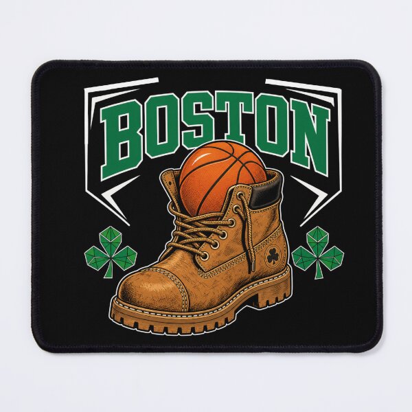 Item preview, Boston Basketball Work Boot designed and sold by freshwear design.