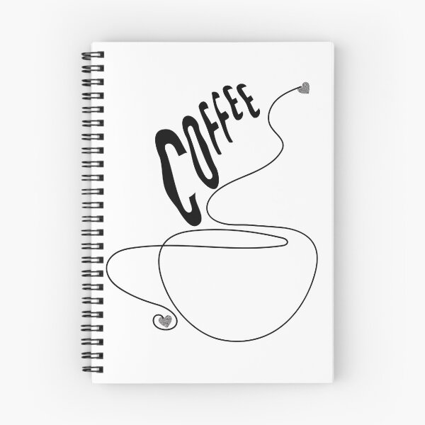 Item preview, Minimalist line drawing of a coffee lover designed and sold by VibranPalette.