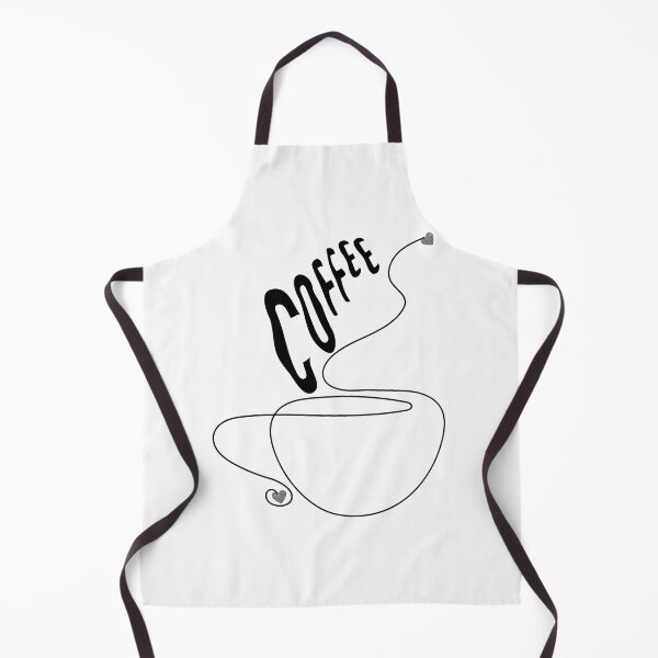 Item preview, Minimalist line drawing of a coffee lover designed and sold by VibranPalette.