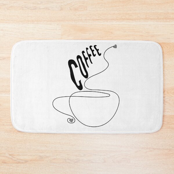 Item preview, Minimalist line drawing of a coffee lover designed and sold by VibranPalette.