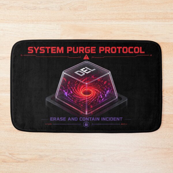 Item preview, Delete System Purge Protocol Resin Keycap Keyboard designed and sold by ThirdShiftLab.