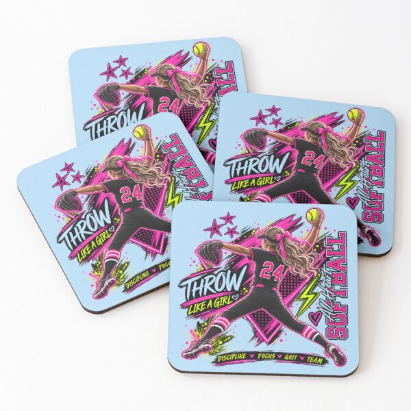 Item preview, Throw Like a Girl designed and sold by With-Odin.